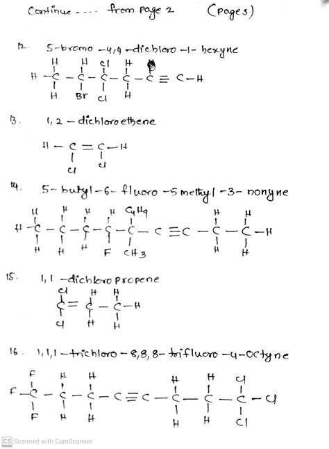 Solved Exercise 1naming Organic Compounds In This Exercise Practice