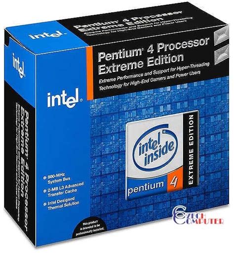 Intel Pentium 4 3 4GHz Extreme Edition BOX CZC Cz