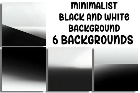 minimalist black and white background