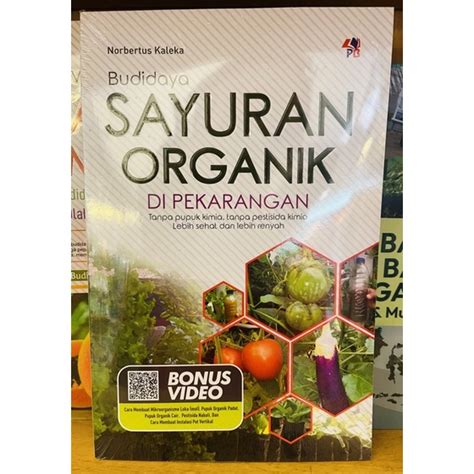 Jual Buku Budidaya Sayuran Organik Di Pekarangan Shopee Indonesia