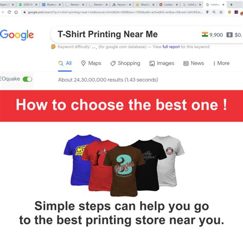 T Shirt Printing Near Me Techniques To Choose The Best One