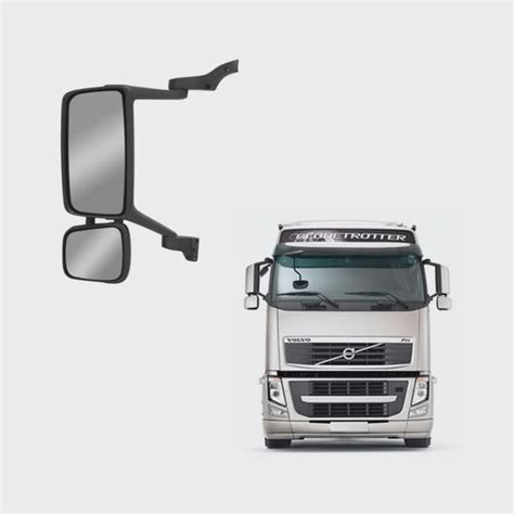 Conjunto Espelho Retrovisor Volvo Fh Fm Lado