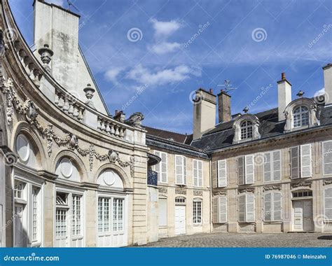 Palace Of Dukes Of Burgundy Palais Des Ducs De Bourgogne In Di Stock