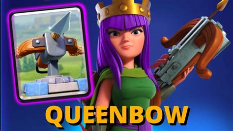 QUEENBOW Best 3 3 Archer Queen Xbow Deck CLASH ROYALE YouTube