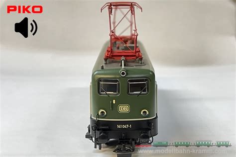 Modellbahn Kramm Piko 51529 H0 DC Sound E Lok BR 141 DB IV Nur 281 79