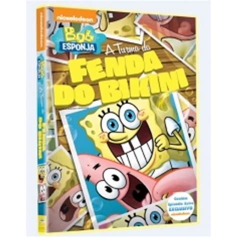 Tudo Sobre DVD Bob Esponja A Turma Da Fenda Do Bikini