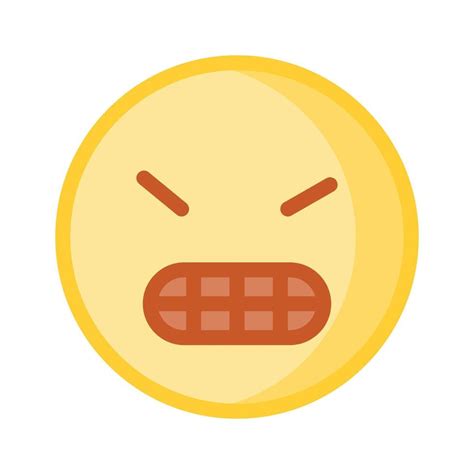 Tener Un Mira A Esta Incre Ble Icono De Enojado Emojis Prima