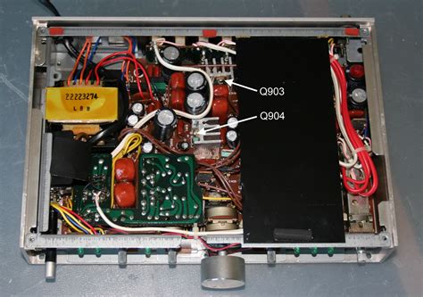 Toshiba Aurex SY C15 Preamplifier Naked Inside PCB Voltage Regulator