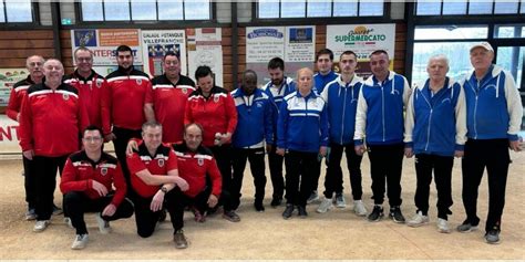 Villefranche sur Saône Coupe de France jeu provençal Calade pétanque