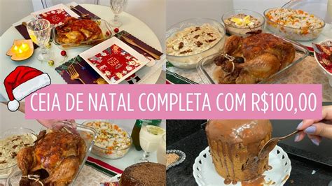 Ceia De Natal Completa Passo A Passo Detalhes Mesa Posta De Natal