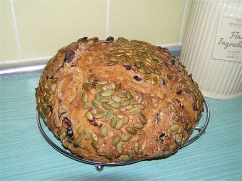 Cranberry And Pumpkin Seeds Bread Wild Yeast My Baking Library