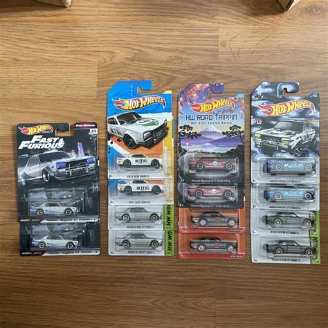 Hot Wheels Nissan Skyline H T GT X Hako Variant Shopee Malaysia