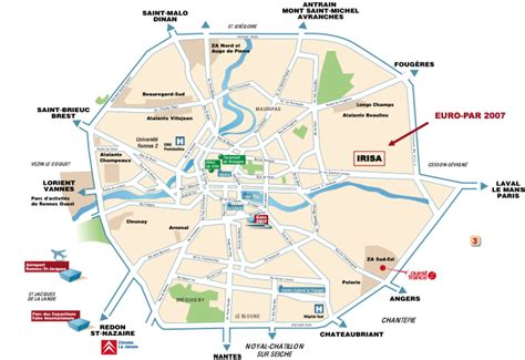 Rennes Map France