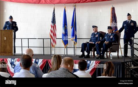 U S Air Force Airmen Civilians And Families Bow Their Heads During