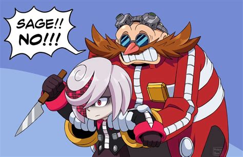 Dr Eggman And Sage Sonic And More Drawn By Magicbun Danbooru