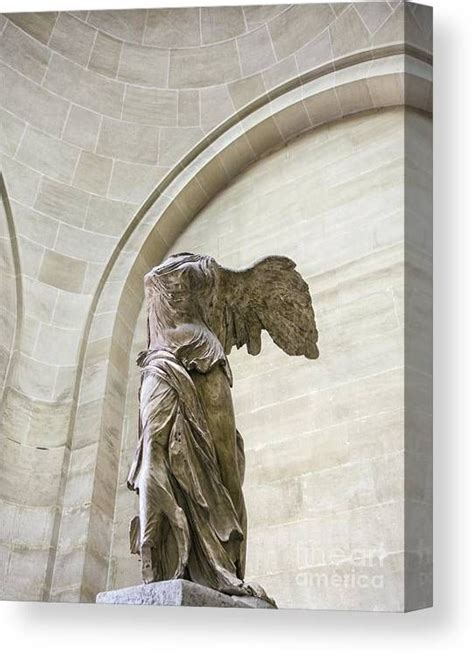 Nike The Winged Victory Of Samothrace Canvas Print Canvas Art By