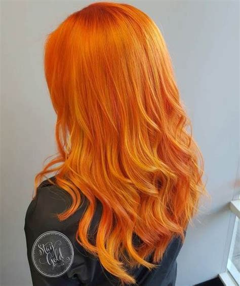 bright orange hair dye - Odilia Maupin