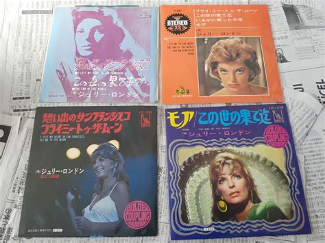 【やや傷や汚れあり】ジュリー・ロンドンlp10枚赤盤ペラジャケ多数ep4枚赤盤有紙ジャケcdまとめて！julie Londonレコード