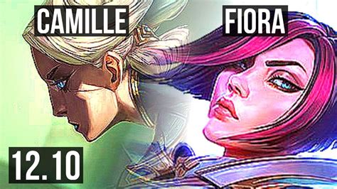 Camille Vs Fiora Top Games M Mastery Godlike