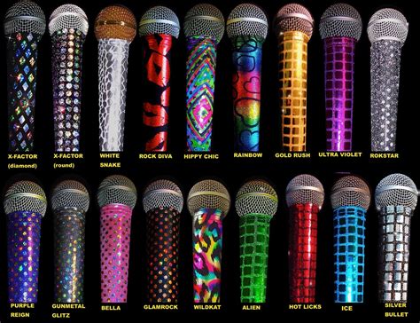 Microphone Cover Skins For Cordless Microphones By Peargret