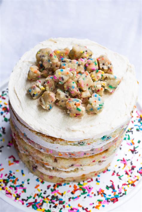 Cookie Dough Momofuku Funfetti Birthday Cake Pass The Cookies