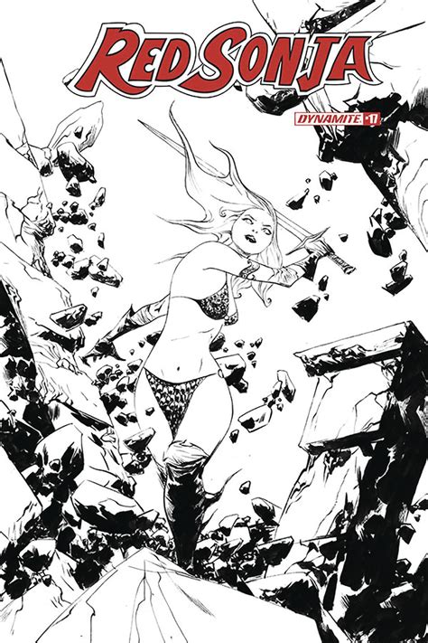 APR201280 RED SONJA 17 30 COPY LEE B W INCV Previews World