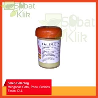 Jual Salep Blerang Belerang Sulfur Panu Kudis Kurap Herpes Eksim