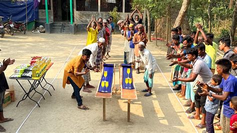 হ্যান্ডল ঘুড়িয়ে কাপড় গুছিয়ে গ্লাস টানার আজব চ্যালেঞ্জ। সবচেয়ে কম