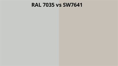 Ral 7035 Vs Sw7641 Ral Colour Chart Uk