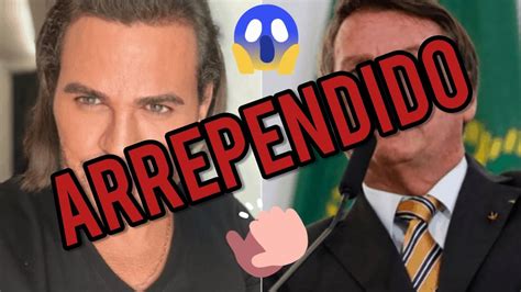 Eduardo Costa Se Arrepende De Votar Em Bolsonaro Youtube