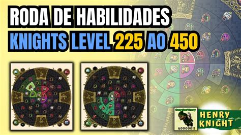 Tibia Roda De Habilidades De Ek Do Level Ao Level Youtube