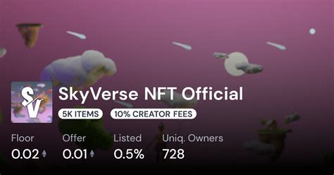 0028 Ξ Skyverse Nft Official Collection Opensea Pro