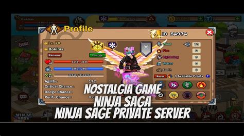 Ninja Saga Private Server Indonesia Ninja Sage Youtube