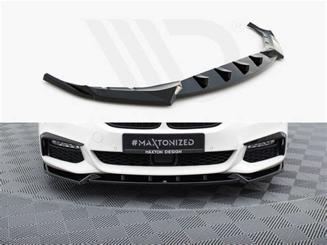 Front Splitter V 4 Bmw 5 M Pack G30 G31 Maxton Design Uk