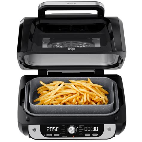 FRITADEIRA AIR FRYER 10L BARBECUE DIGITAL WAP 127V PRETA