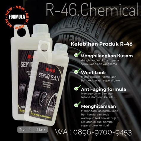 Jual Semir Ban Motor Dan Mobil R 46 Ukuran 1000ml 1 Liter Shopee