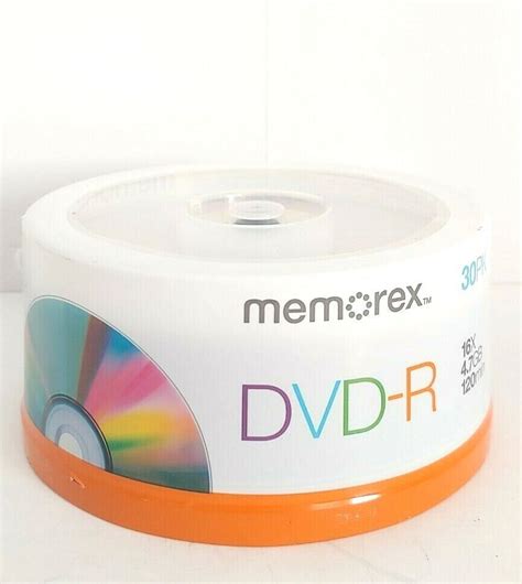 Memorex Dvd R Pack X Gb Mins Recordable Media New Sealed