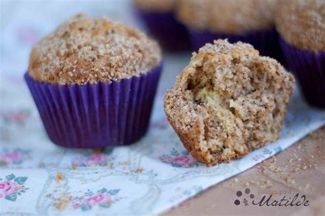 Muffins De Nuez Con Streusel O Arena De Nuez Galletas Para Matilde