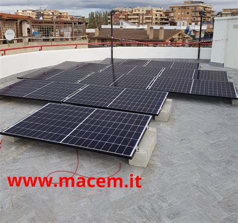 Zavorre Per Pannelli Fotovoltaici Roma Macem