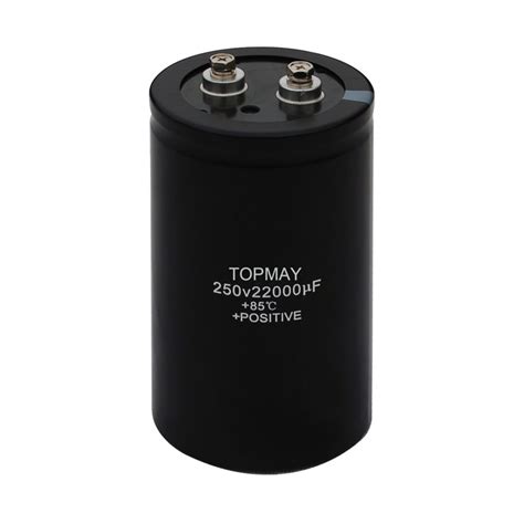 22000uf 250v Screw Terminal Electrolytic Capacitor High Ripple