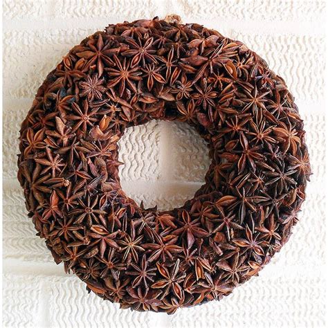 Star Anise Wreath Wreaths Diy Christmas Table Star Anise