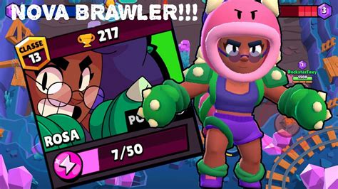 COMPREI A ROSA E MATEI GERAL Brawl Stars YouTube