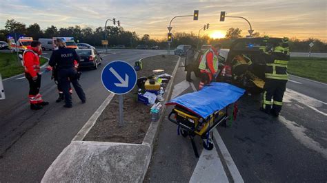 Mehrere Verletzte Bei Verkehrsunfall In Nauheim