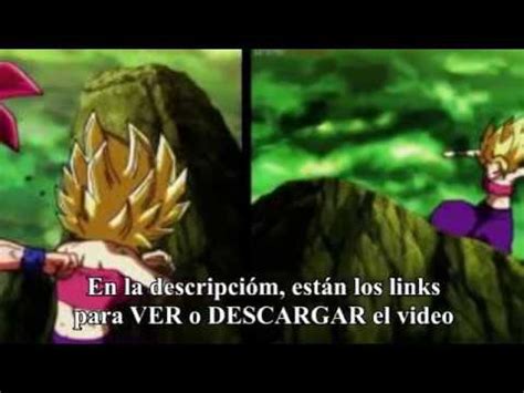 Dragon Ball Super Cap Tulo Subespa Ol Hd Ver O Descargar Youtube