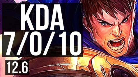 GAREN Vs JAYCE TOP 7 0 10 6 Solo Kills 1 5M Mastery 500 Games