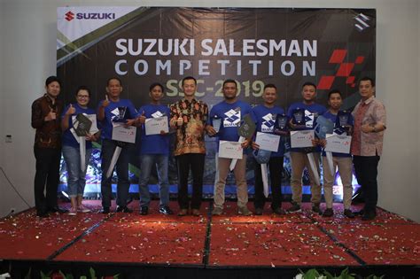 Ini Dia Nama Nama Sales Terbaik Di Ajang Suzuki Salesman Competition