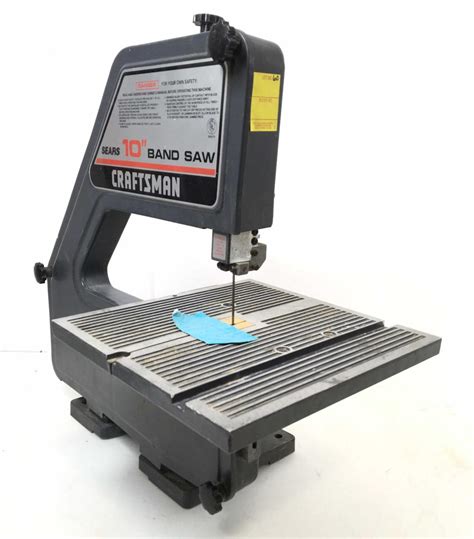 Lot Sears Craftsman 10in Band Saw