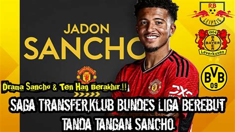 Berita MU Terbaru Drama Ten Hag Sancho Akan Segera Berakhir Jadon