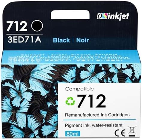 Amazon Hp Black Ml Genuine Ink Cartridge Ed A For