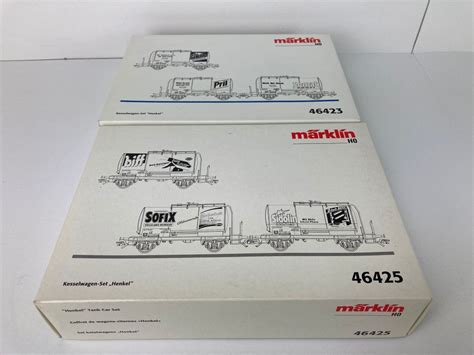 Märklin H0 46425 46423 Modeltrein goederenwagonset 2 2